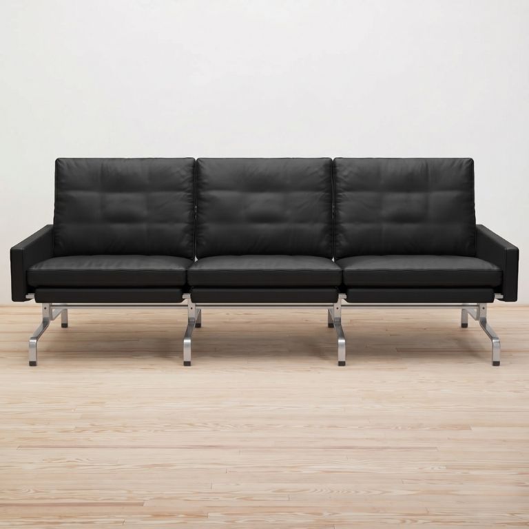Sofá PK31/3 - Fritz Hansen