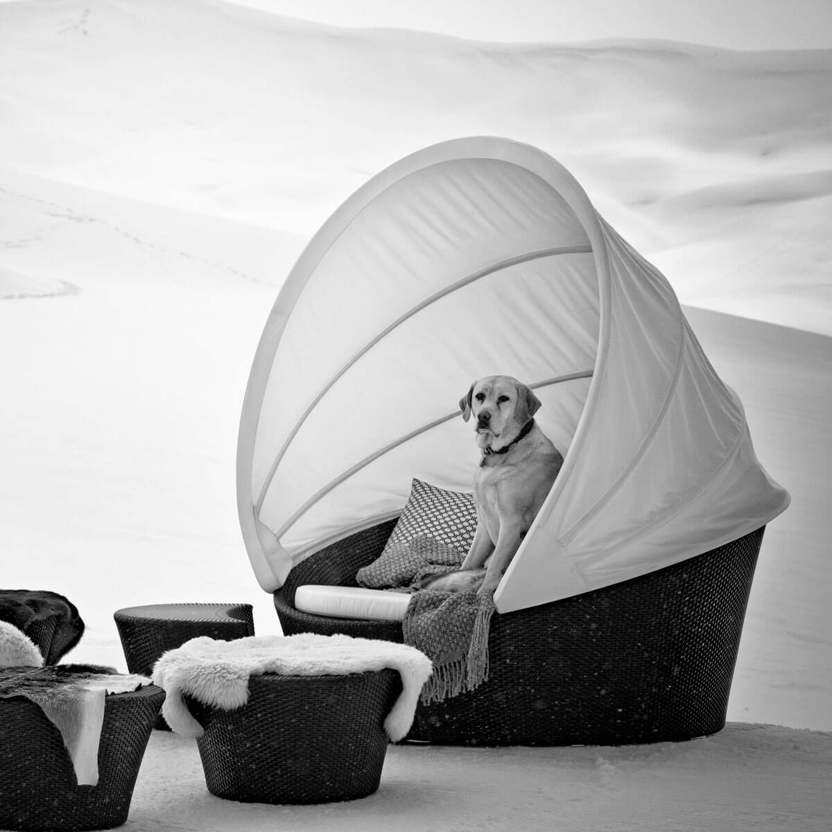 Sofá Circular Orbit - Dedon Sofá Circular Orbit - Dedon
