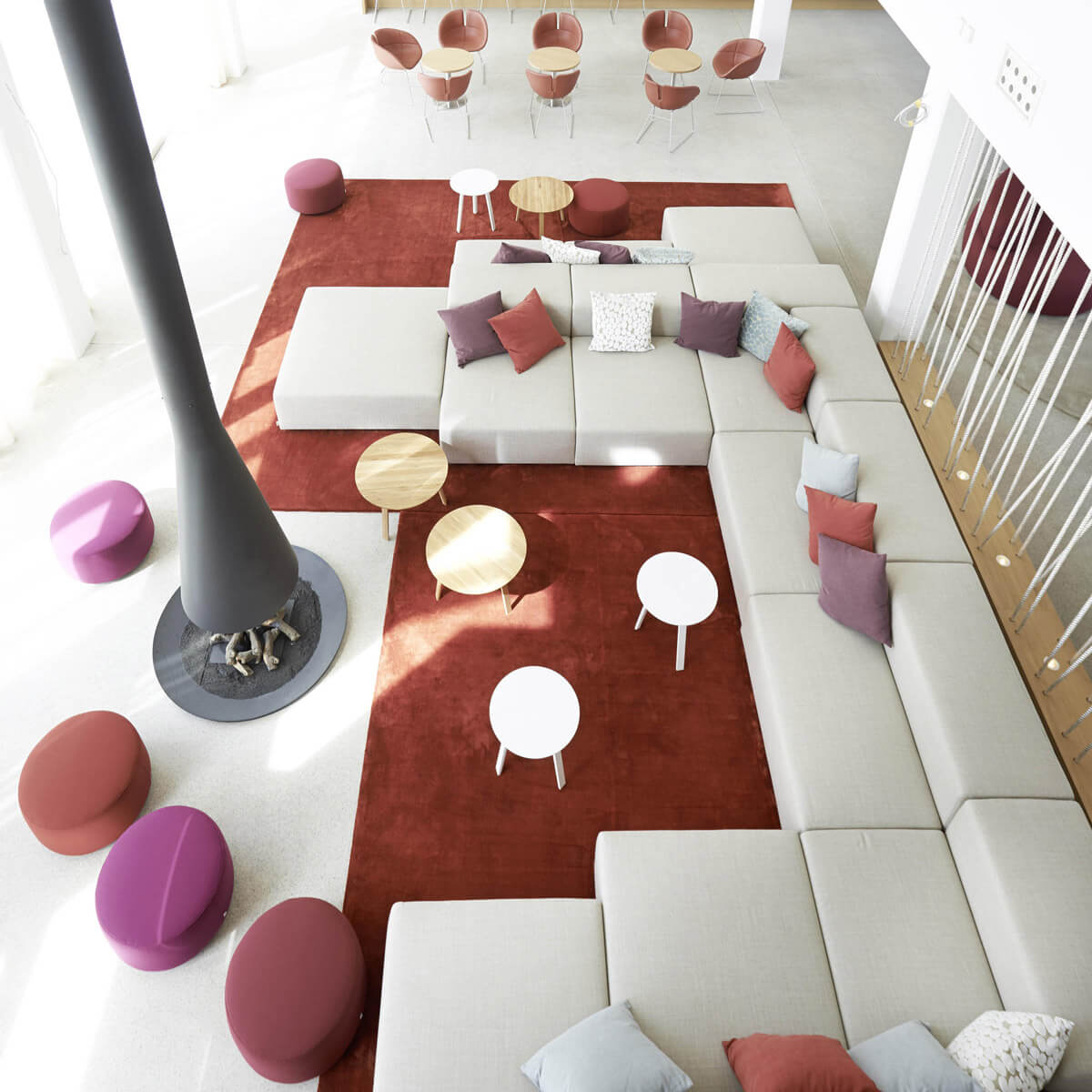 Sofá Extra Wall - Living Divani Sofá Extra Wall - Living Divani