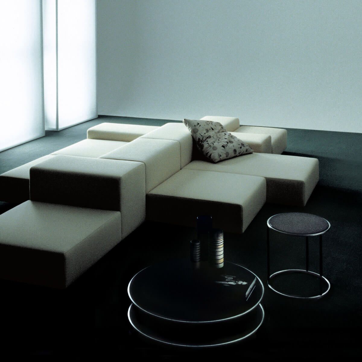 Sofá Extra Wall - Living Divani Sofá Extra Wall - Living Divani