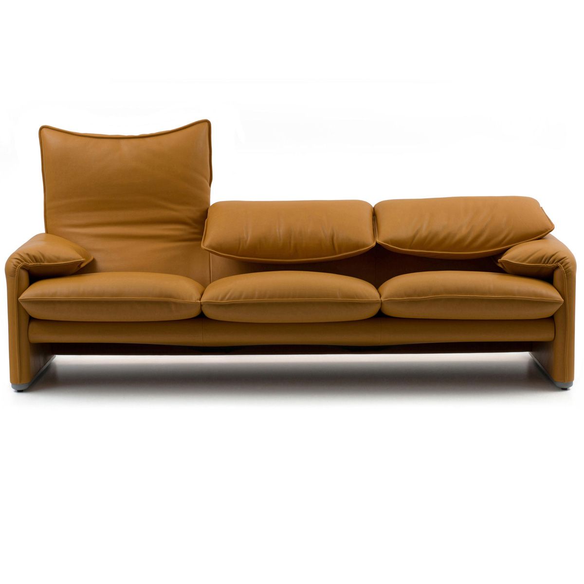 Sofá Maralunga Piel 3 plazas - Cassina