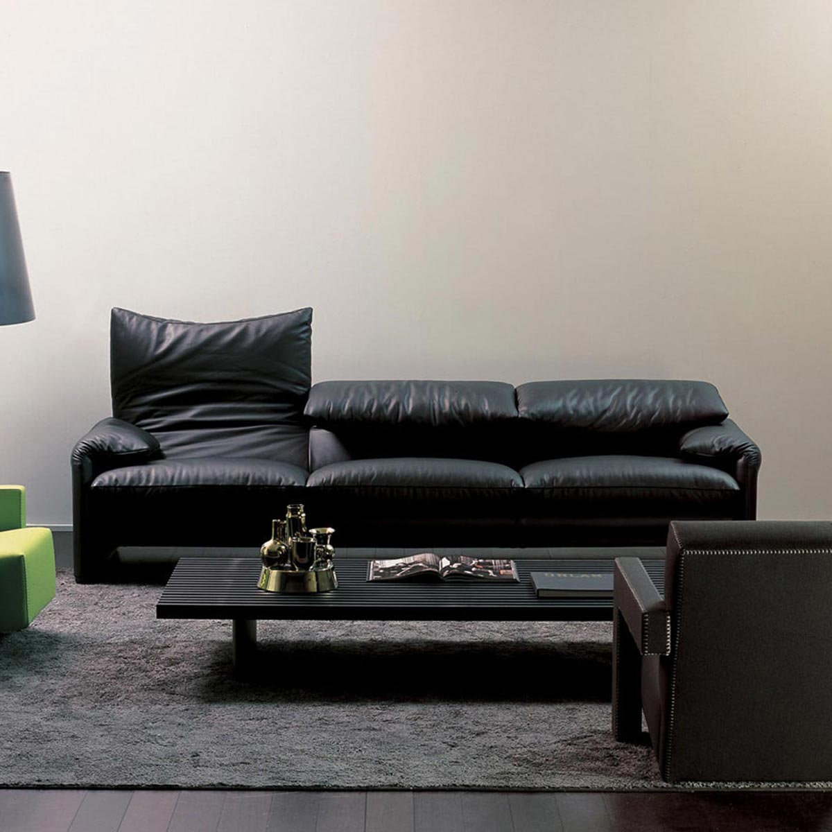 Sofá Maralunga piel - Cassina Sofá Maralunga piel - Cassina