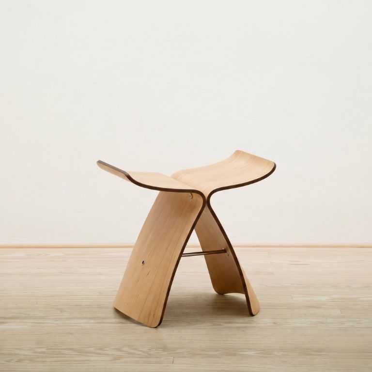 Taburete Butterfly Stool Arce - Vitra