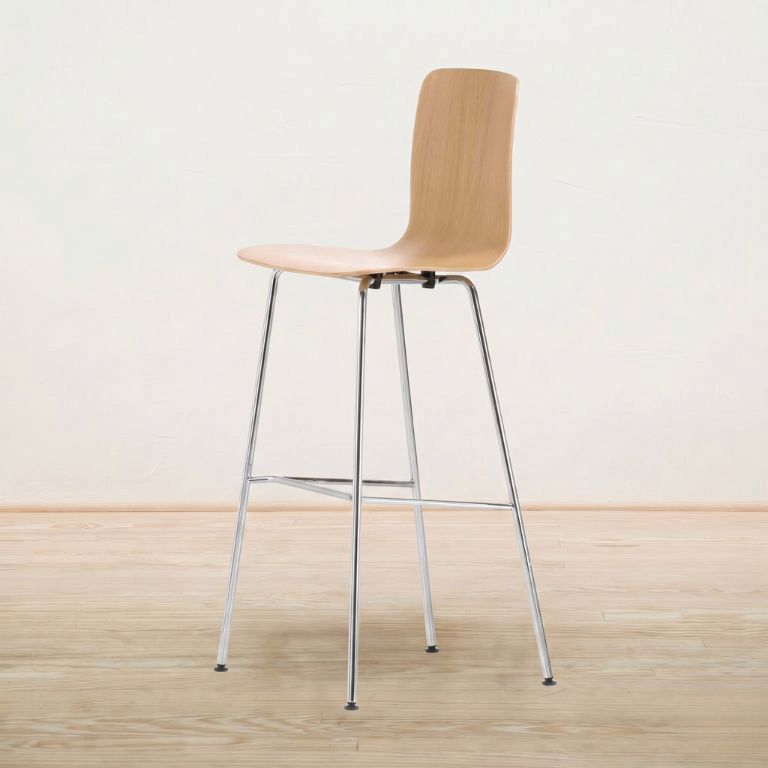 Taburete HAL Ply Stool High – Vitra Taburete HAL Ply Stool High - Vitra