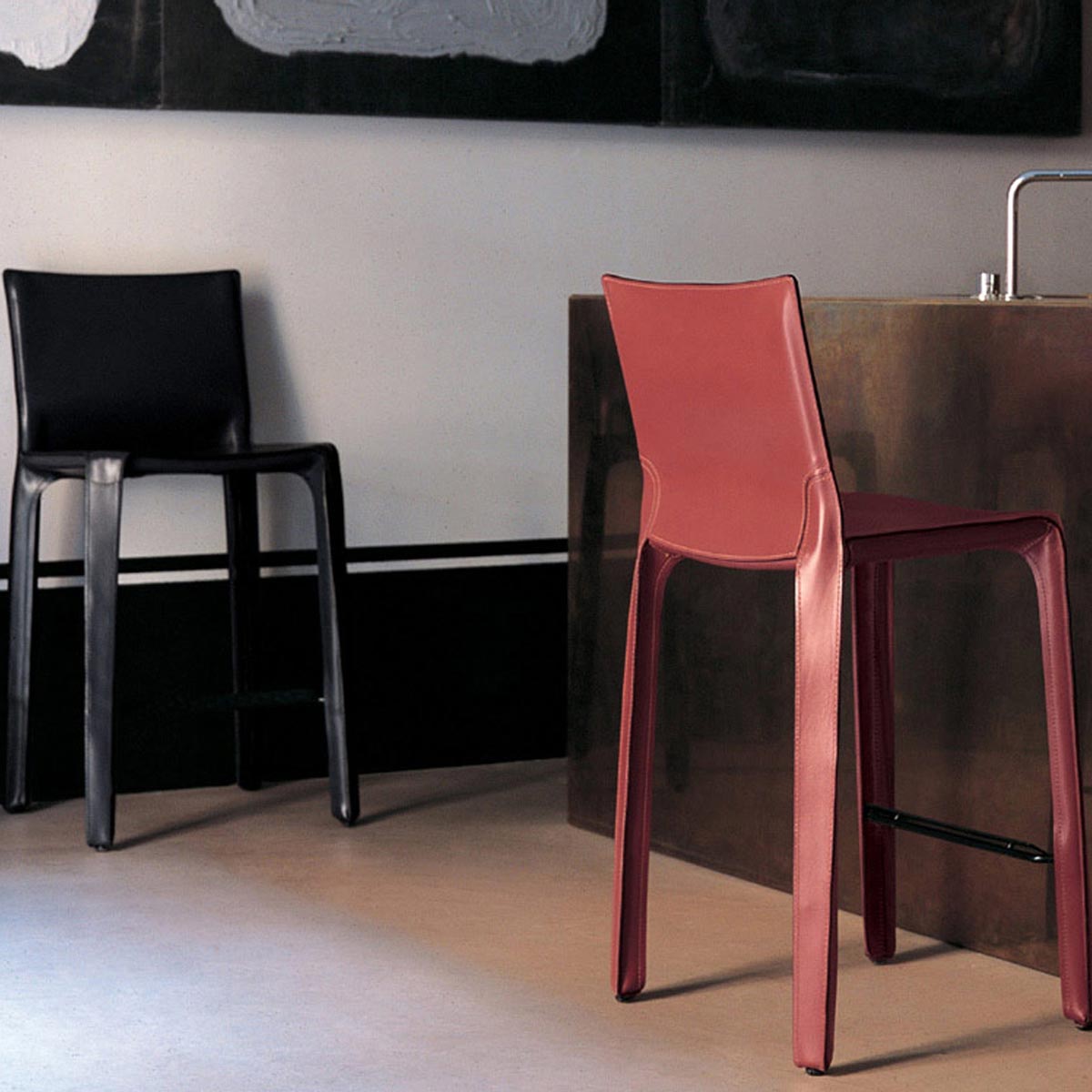 Taburete 410 Cab - Cassina Taburete 410 Cab Medio - Cassina