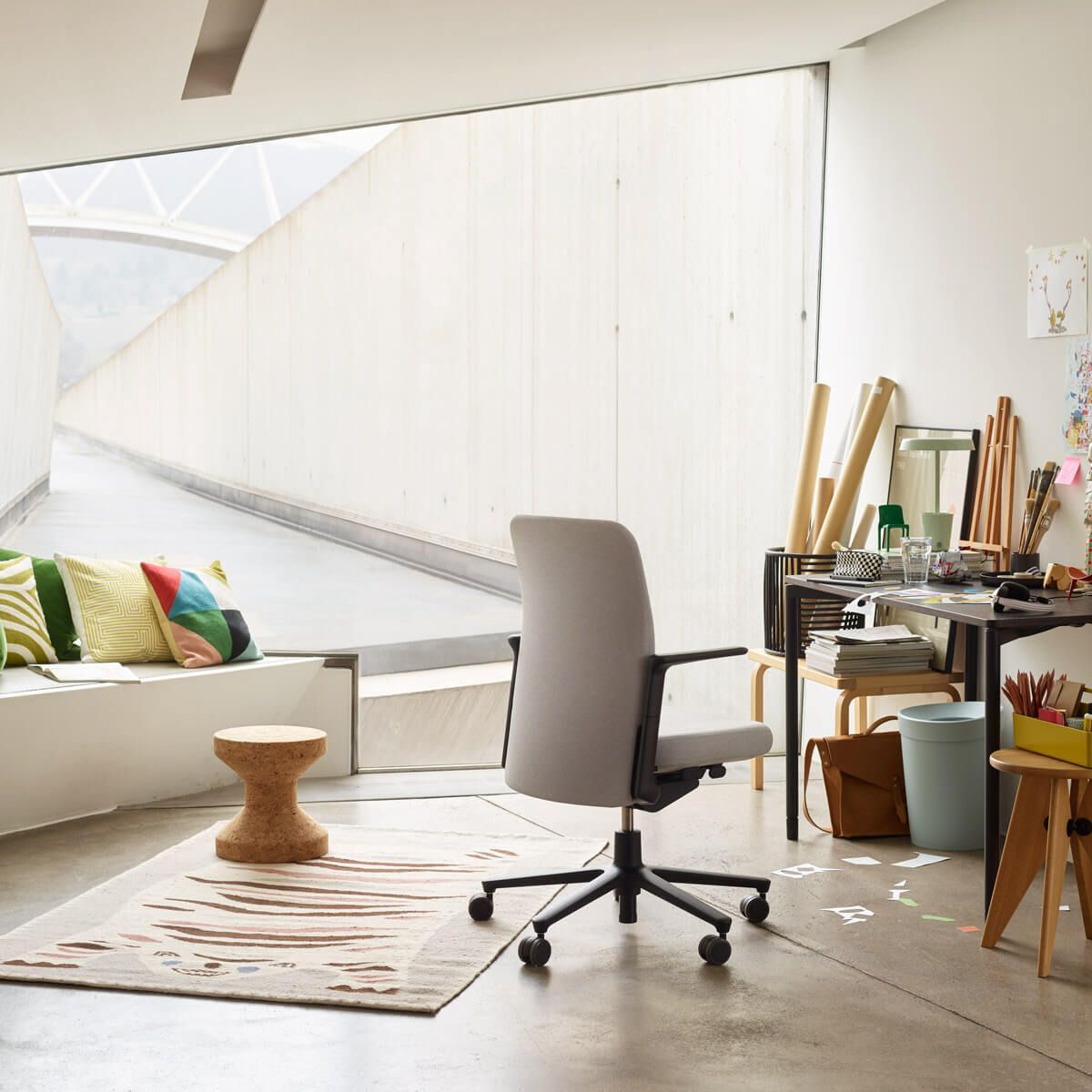 Taburete Cork Family - Vitra Taburete Cork Family - Vitra