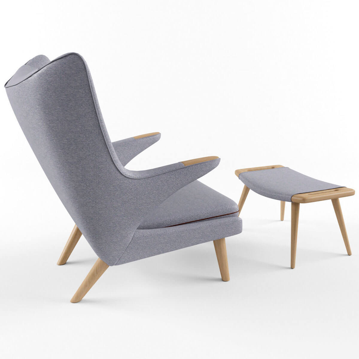 Taburete pp120 fresno aceite - PP Møbler