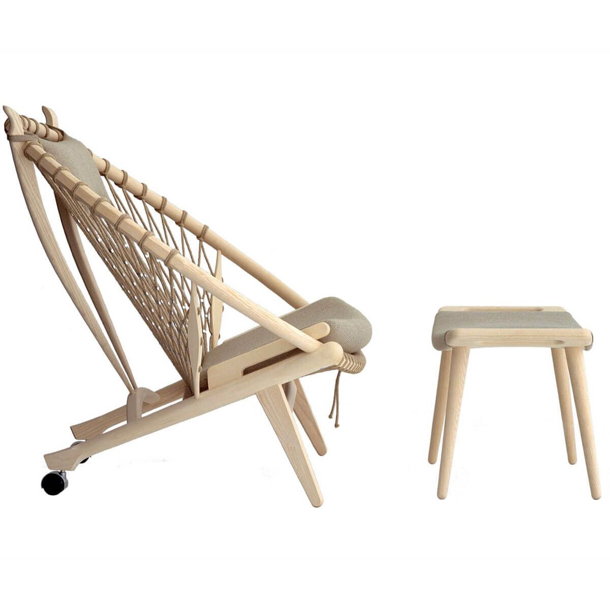 Taburete pp120 fresno aceite - PP Møbler