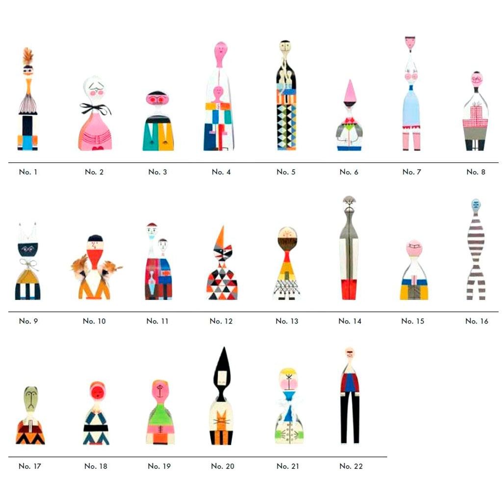 Wooden Dolls - Vitra Wooden Dolls - Vitra