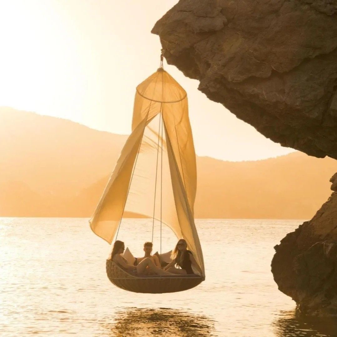 dedon-swingrest-2 Asiento Swingrest suspendido Natural - Dedon
