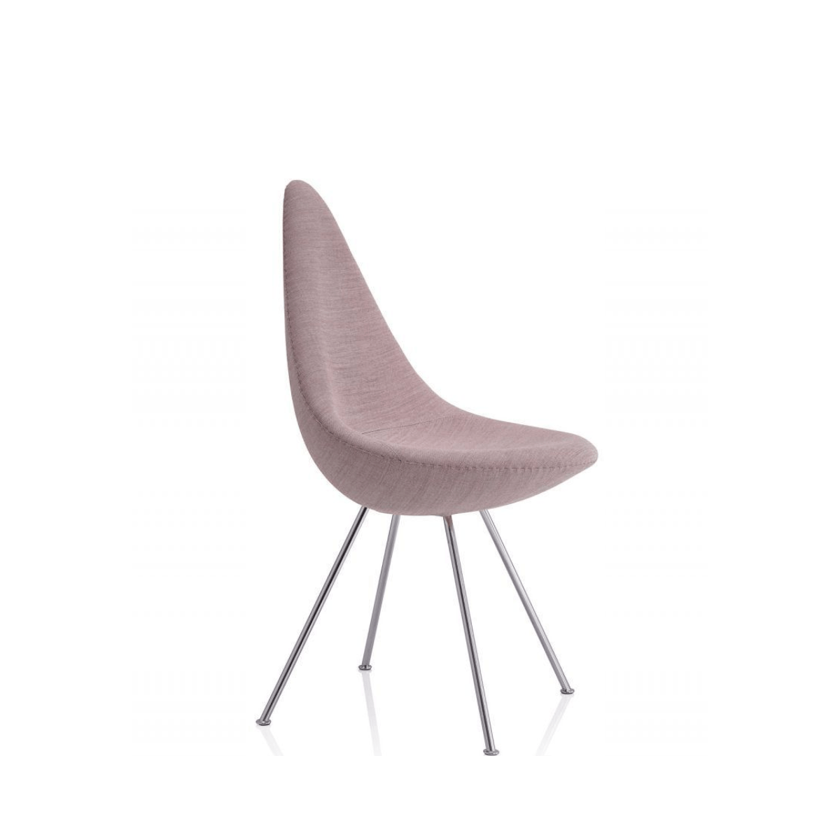 drop-tapizado-fritzhansen-red Silla Drop tapizada - Fritz Hansen