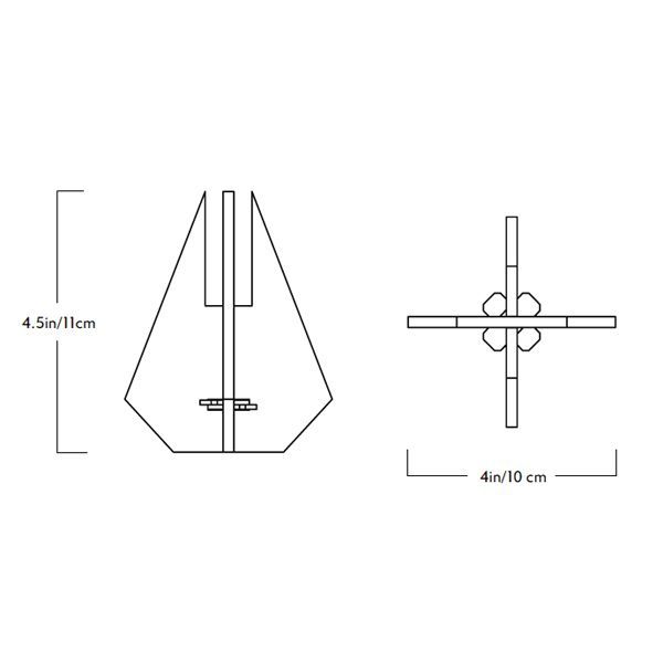 Candelabro Cross 01 - Roll & Hill Candelabro Cross 01 - Roll & Hill