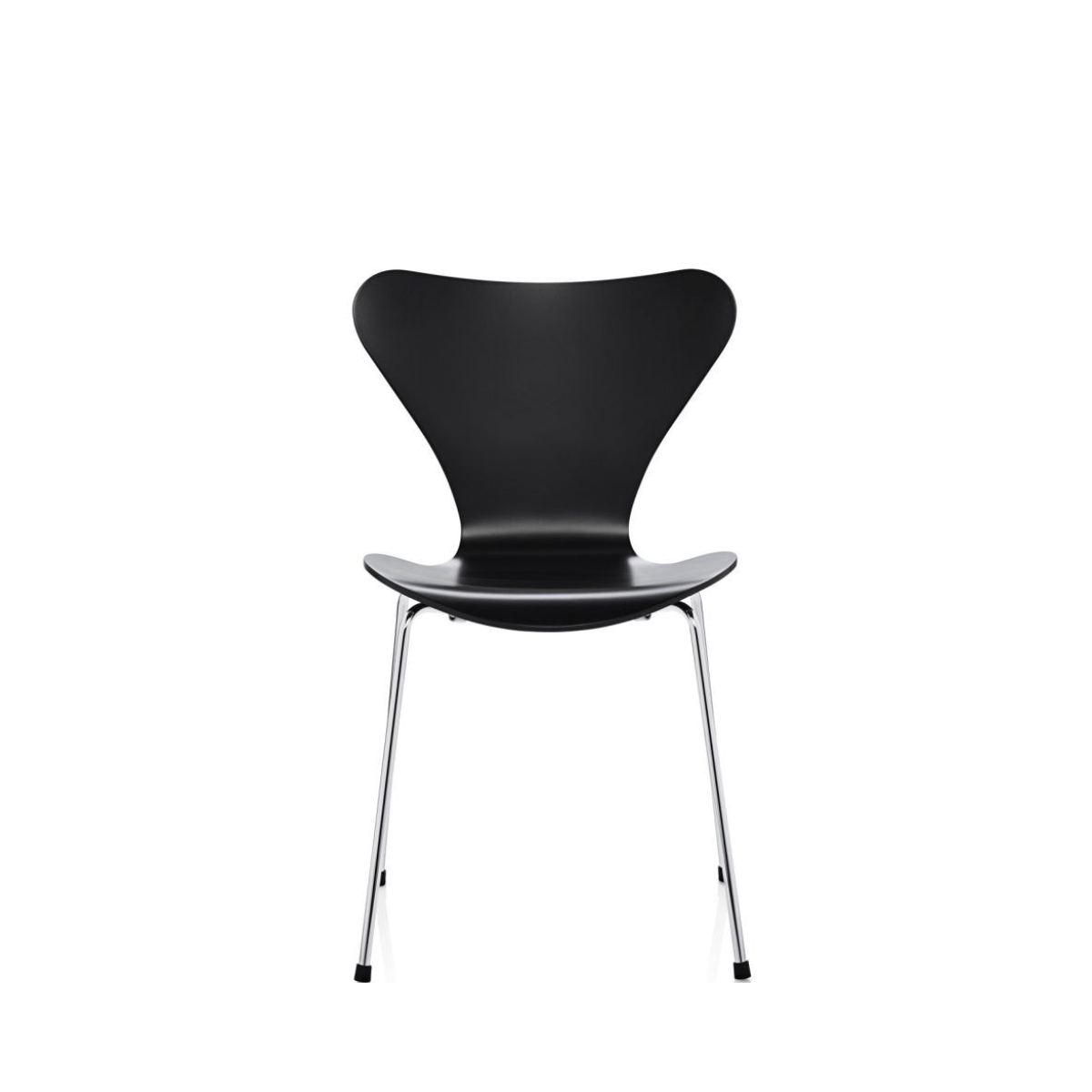 serie7-silla-lacadanegro-fritzhansen-red Silla Series 7 Lacada Negro - Fritz Hansen