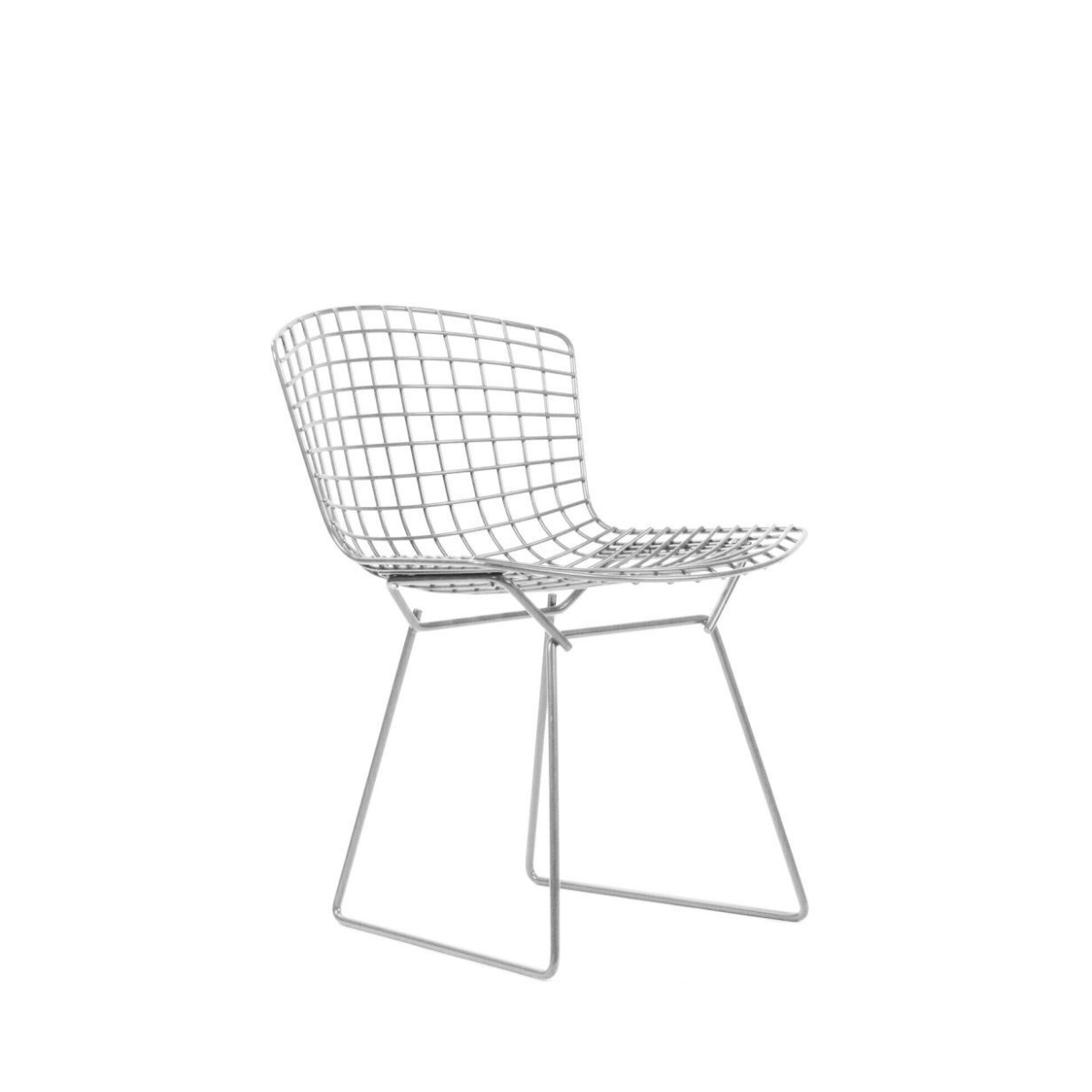 Silla Side Bertoia Cromado - Knoll