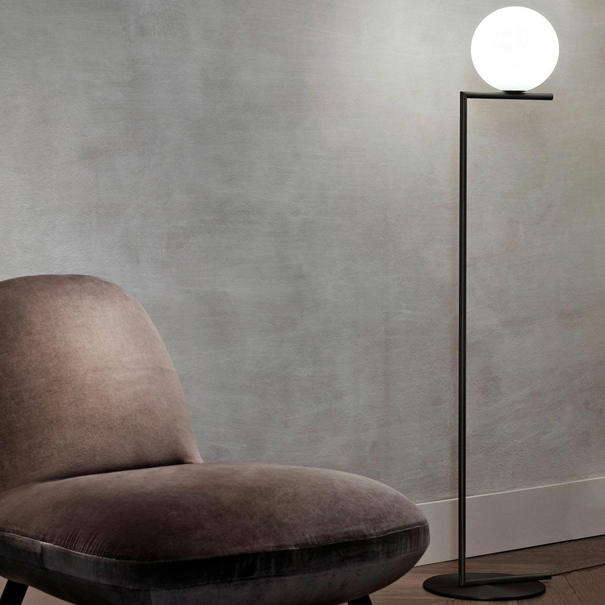 Lámpara de pie IC light F1 Negro - Flos