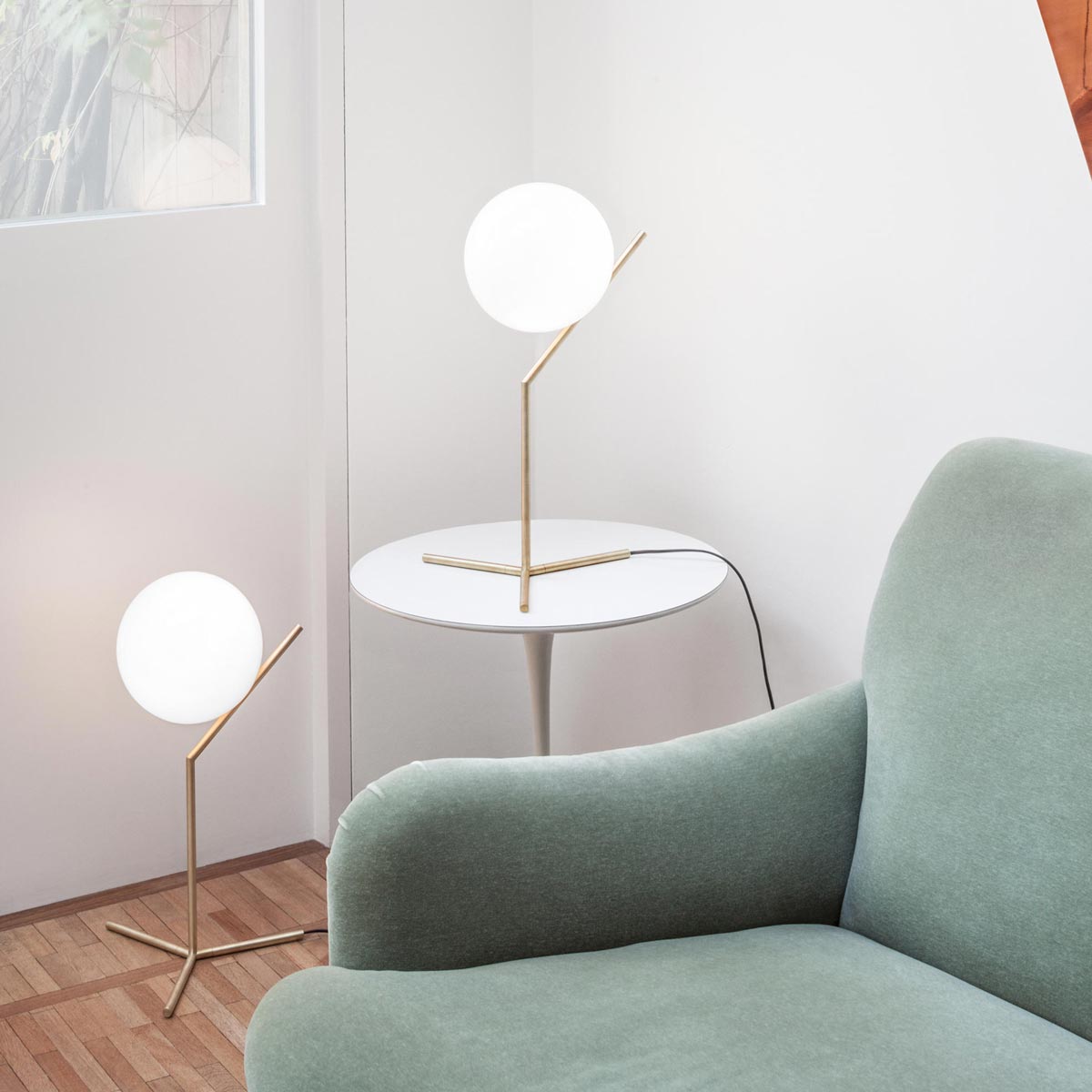 Lámpara IC T1 High latón - Flos