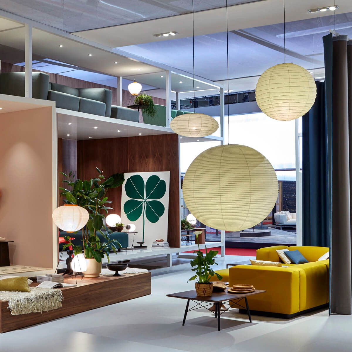 Mesa auxiliar Eames Coffee Table Nogal - Vitra Mesa auxiliar Eames Coffee Table Nogal - Vitra