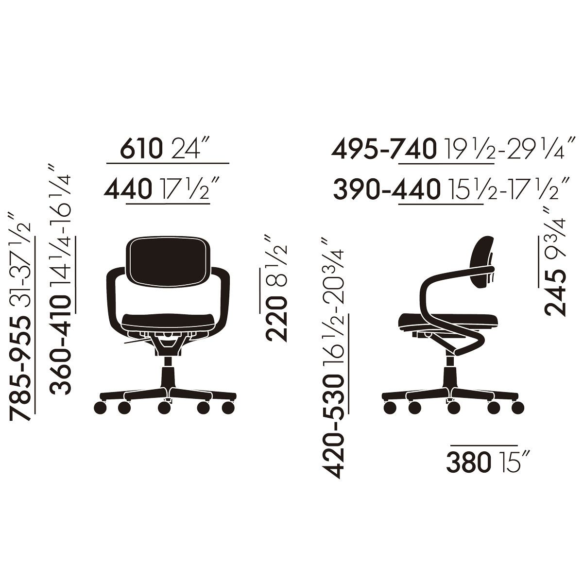 Silla Allstar – Vitra
