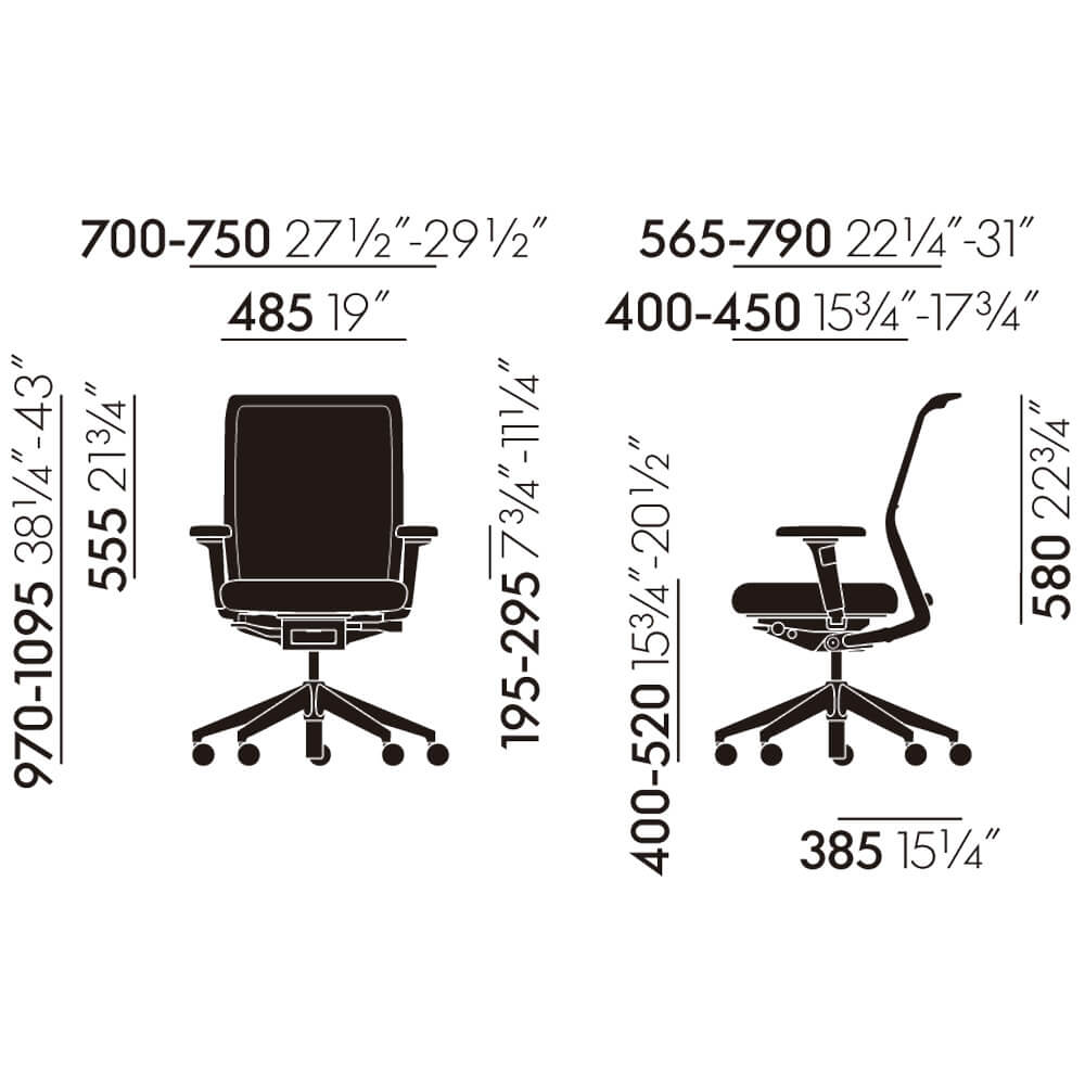 Silla ID Mesh - Vitra