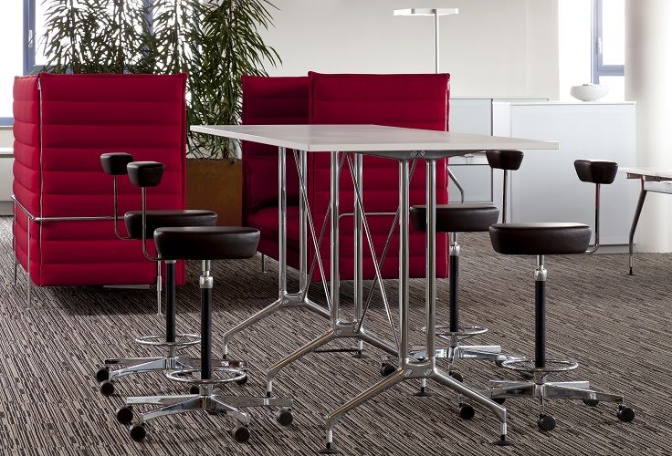 Taburete Nelson Perch – Vitra