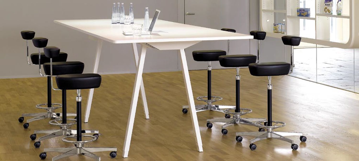 Taburete Nelson Perch – Vitra
