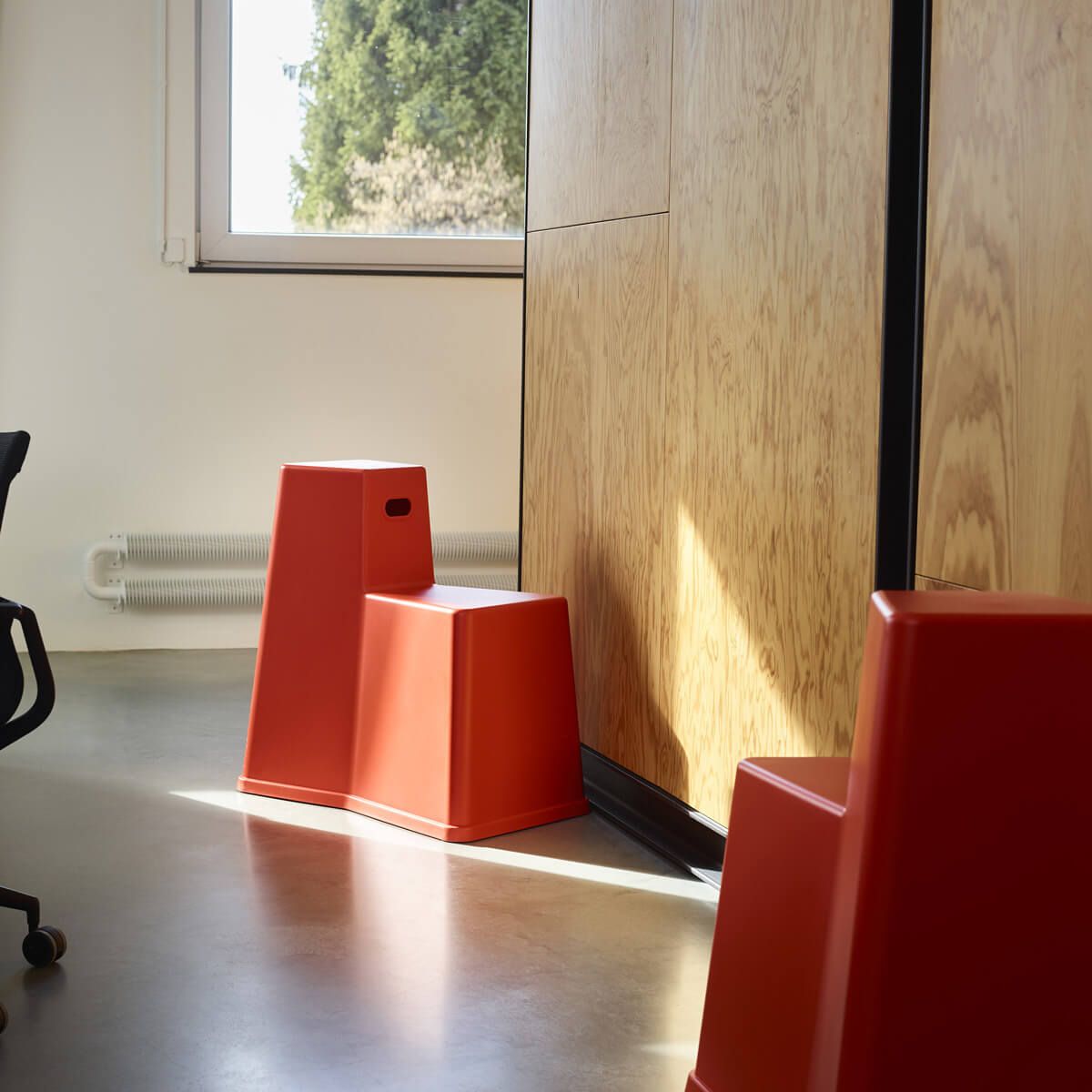 Taburete Stool-Tool Rojo - Vitra Taburete Stool-Tool Rojo - Vitra