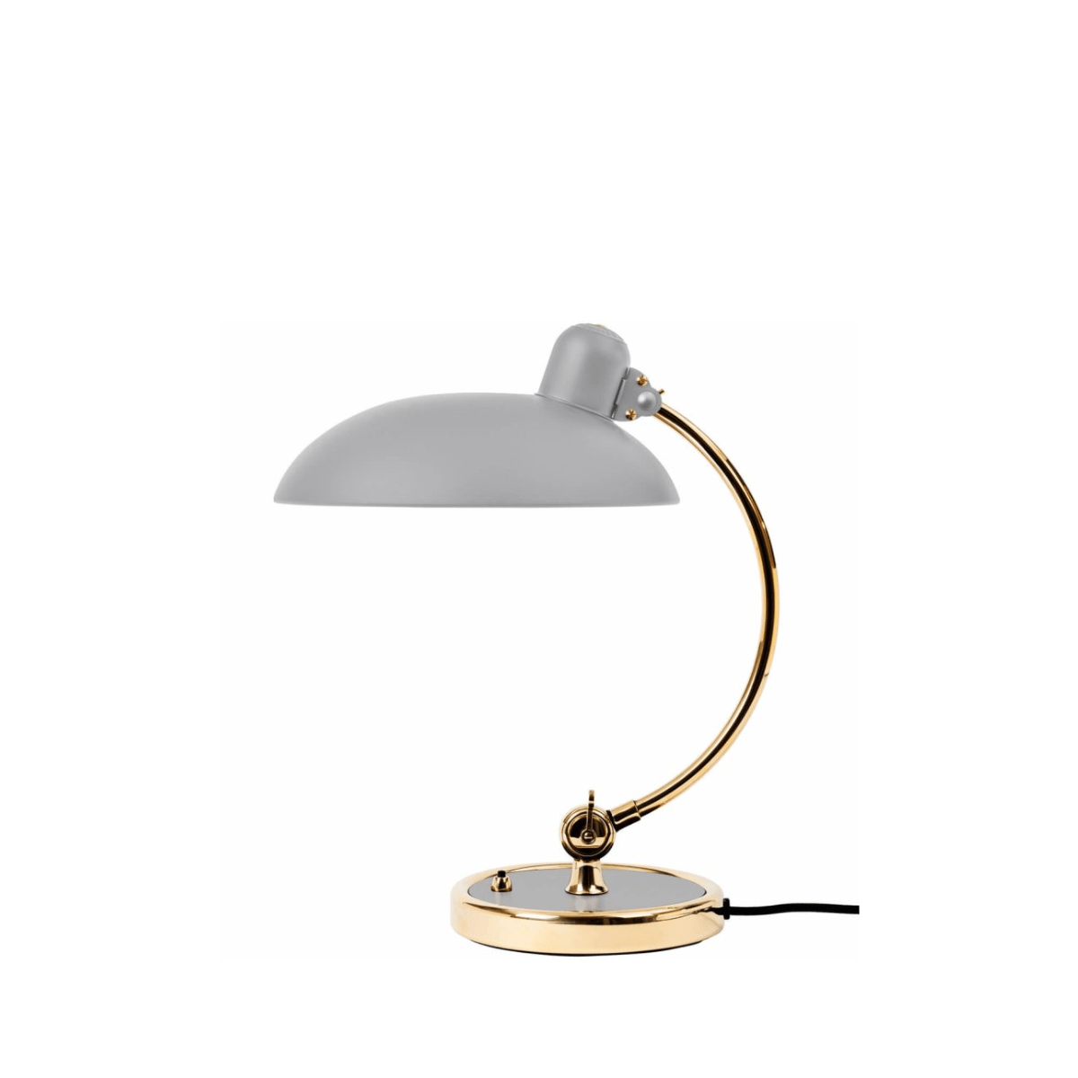 Lámpara Kaiser Idell 6631 Luxus Gris/Latón - Fritz Hansen