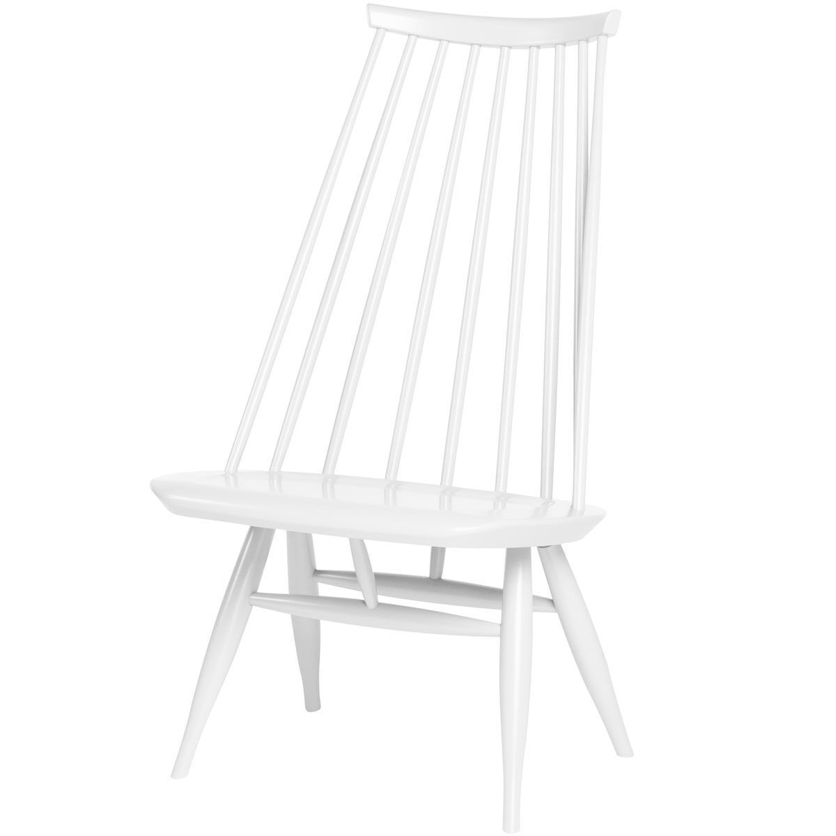 Silla Mademoiselle lacado blanco - Artek Silla Mademoiselle Abedul blanco - Artek