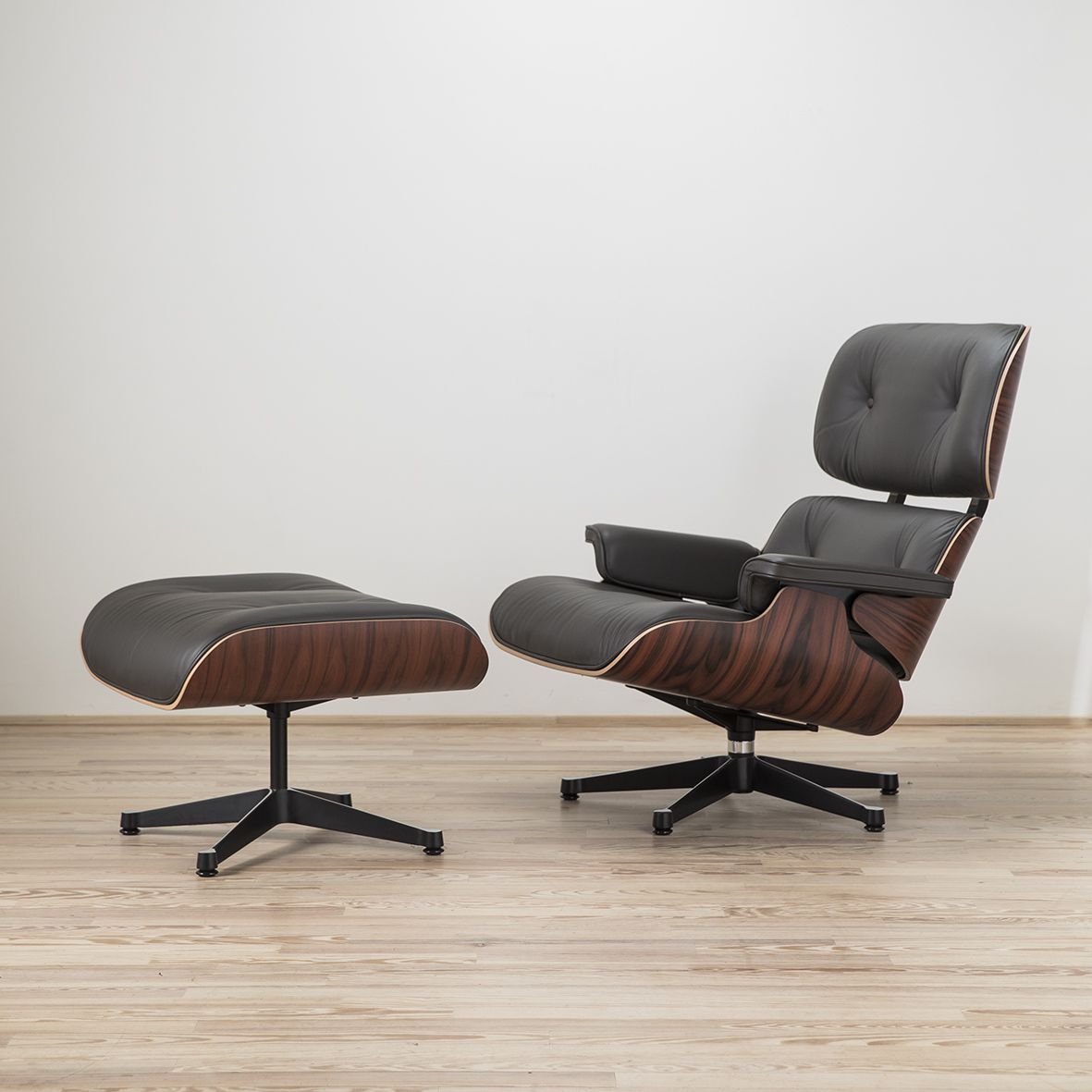 Lounge Chair & Ottoman Palisandro/Marrón - Vitra (copia)