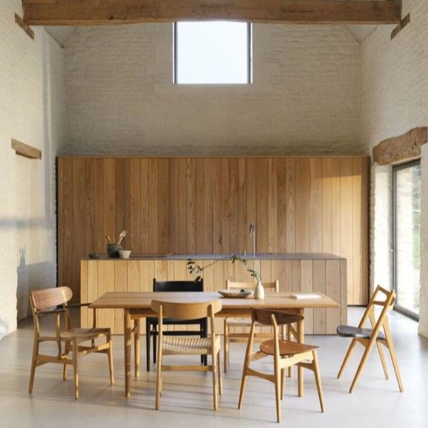 Silla CH33T Roble/Nogal - Carl Hansen