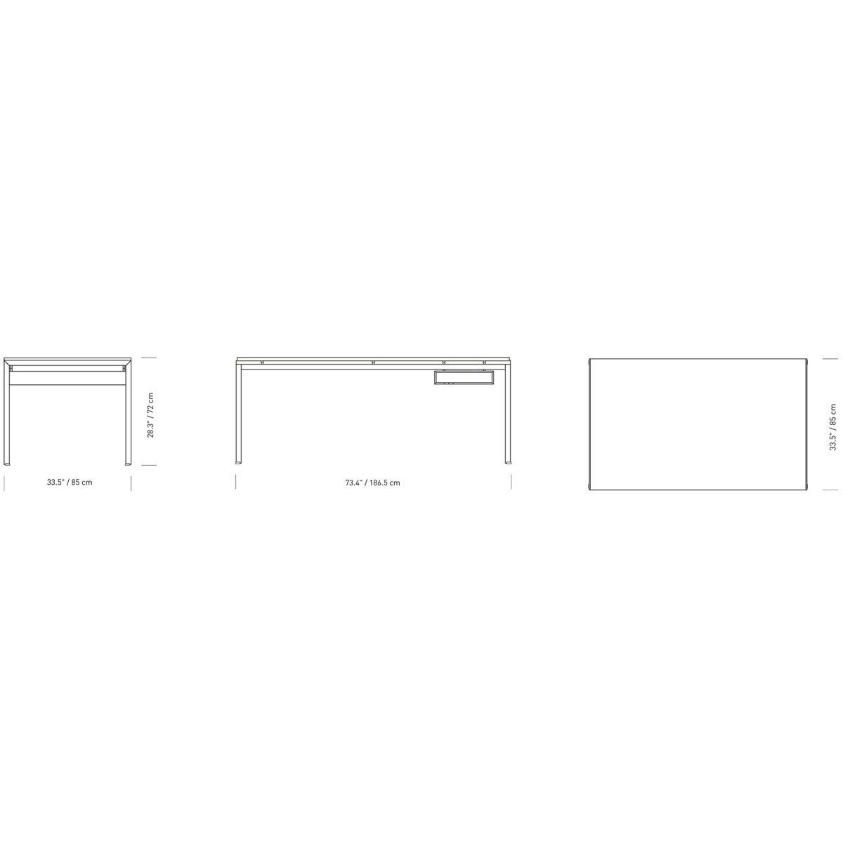 Escritorio PK52 Professor Desk - Carl Hansen