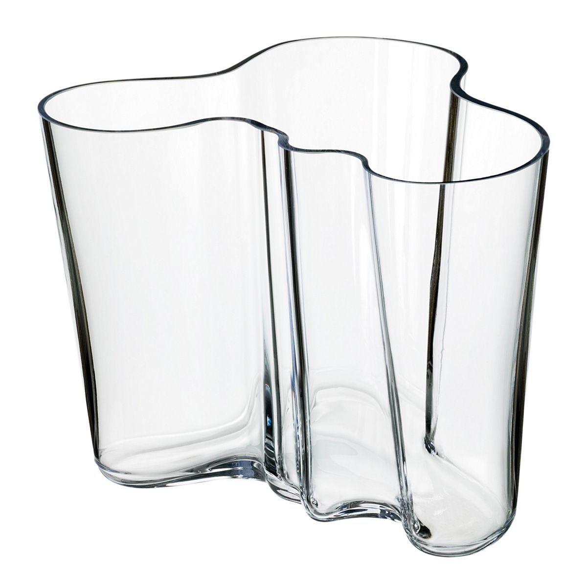 Jarrón Alvar Aalto 160 mm Transparente - iitala Jarrón Alvar Aalto 160 Clear - iitala