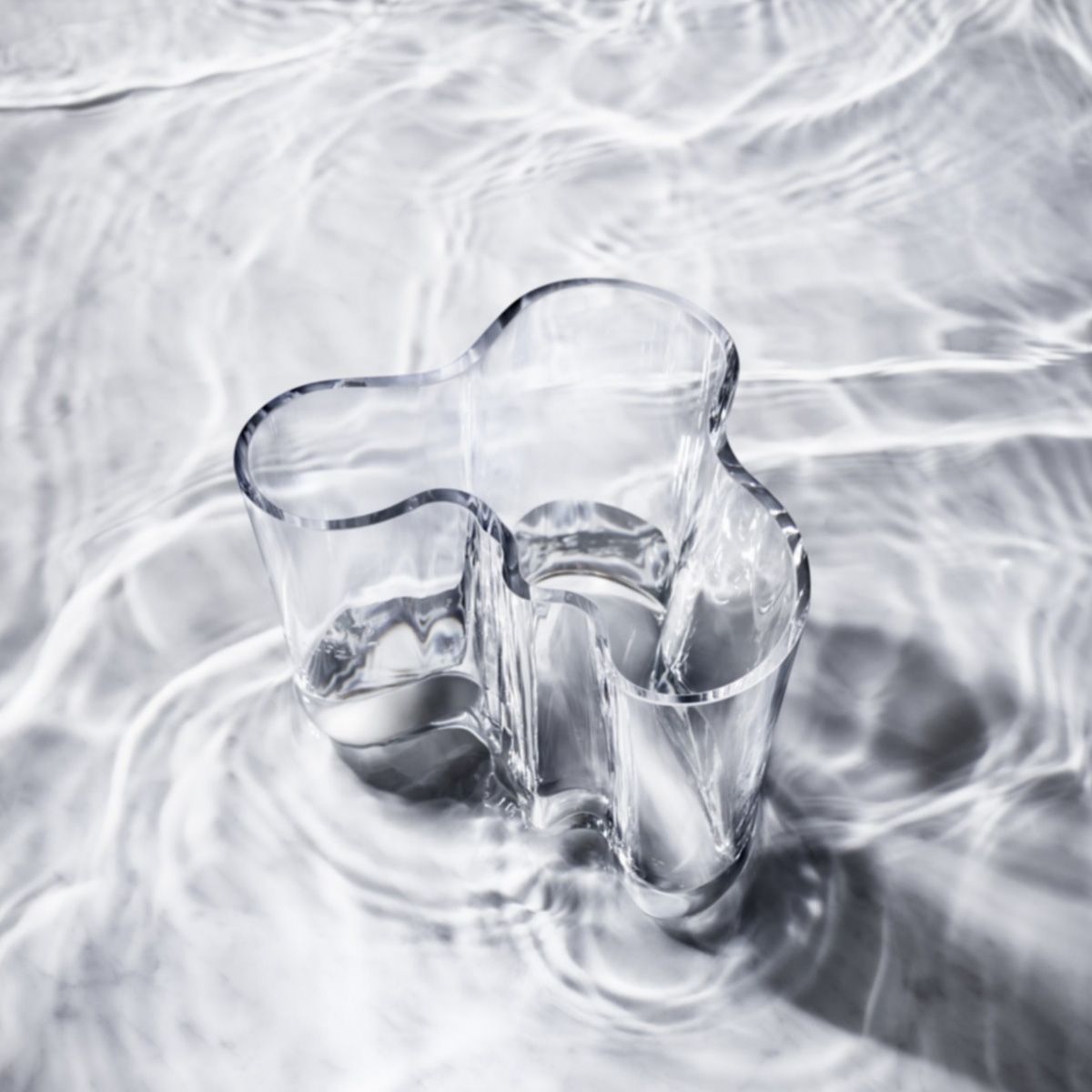 Jarrón Alvar Aalto 160 mm Transparente - iitala Jarrón Alvar Aalto 160 Transparente - iitala
