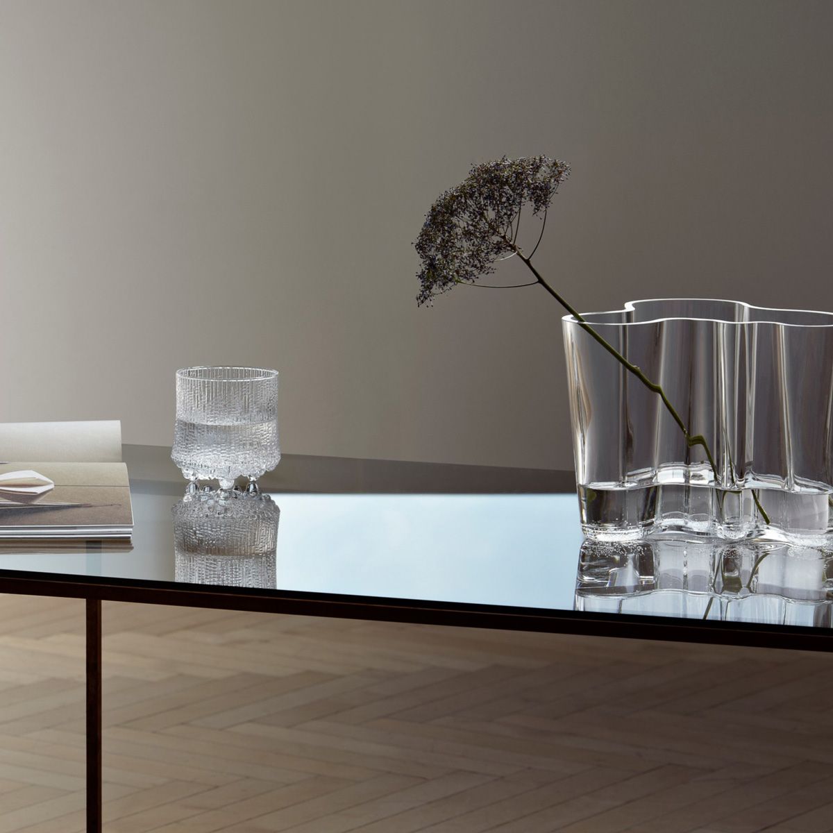 Jarrón Alvar Aalto 160 mm Transparente - iitala Jarrón Alvar Aalto 160 Transparente - iitala