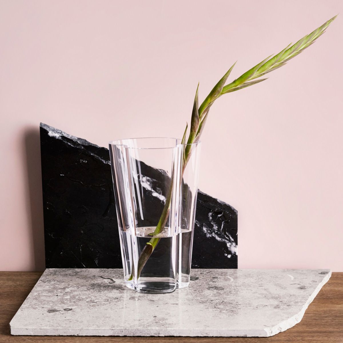 Jarrón Alvar Aalto 220 mm Clear - iitala
