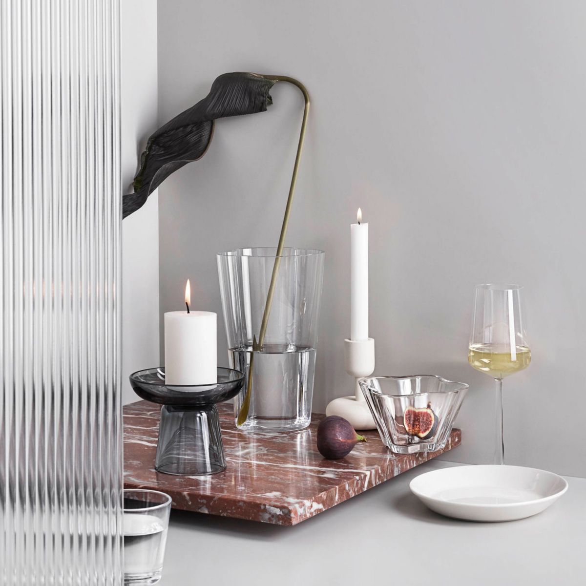 Jarrón Alvar Aalto 220 mm Clear - iitala