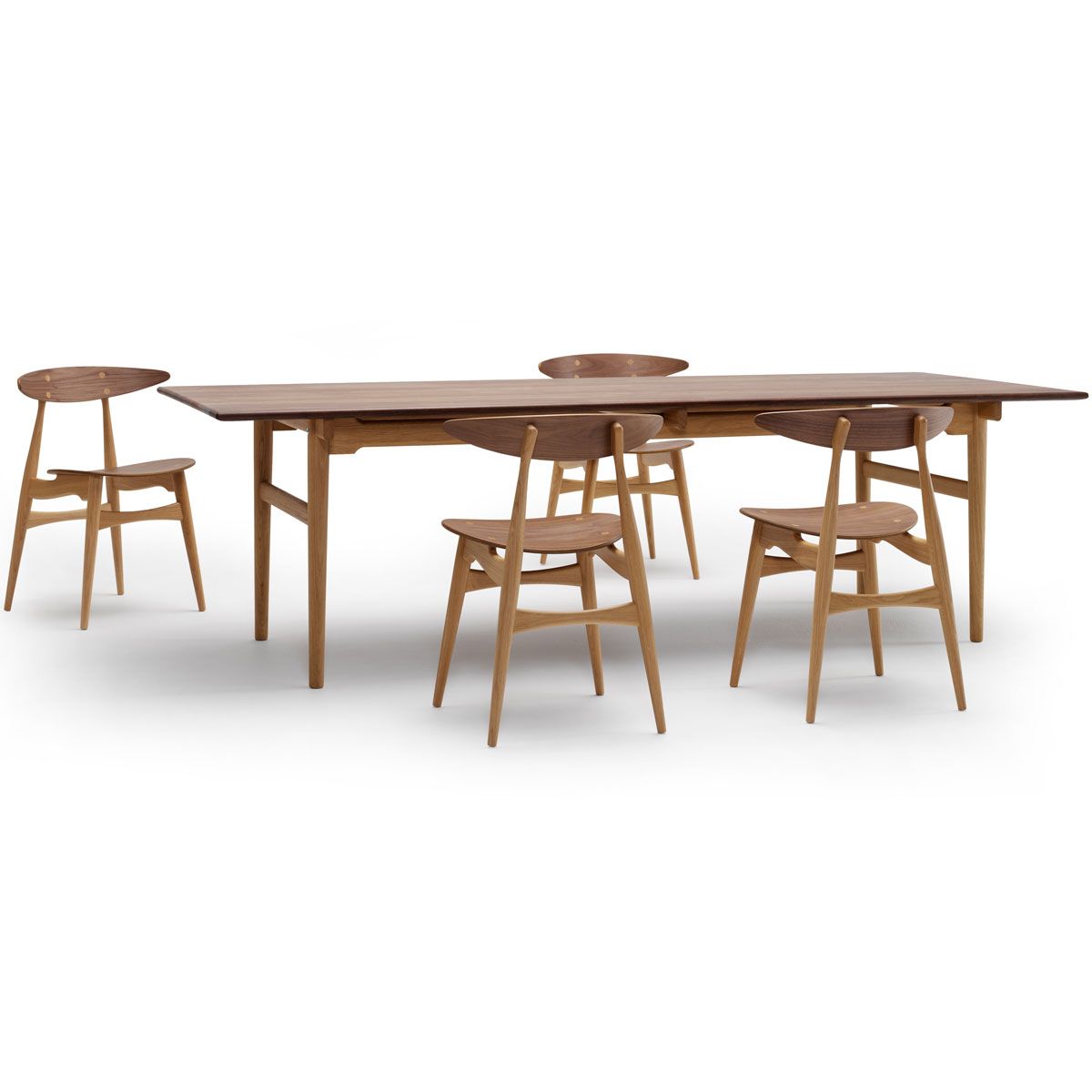 Silla CH33T roble/nogal - Carl Hansen