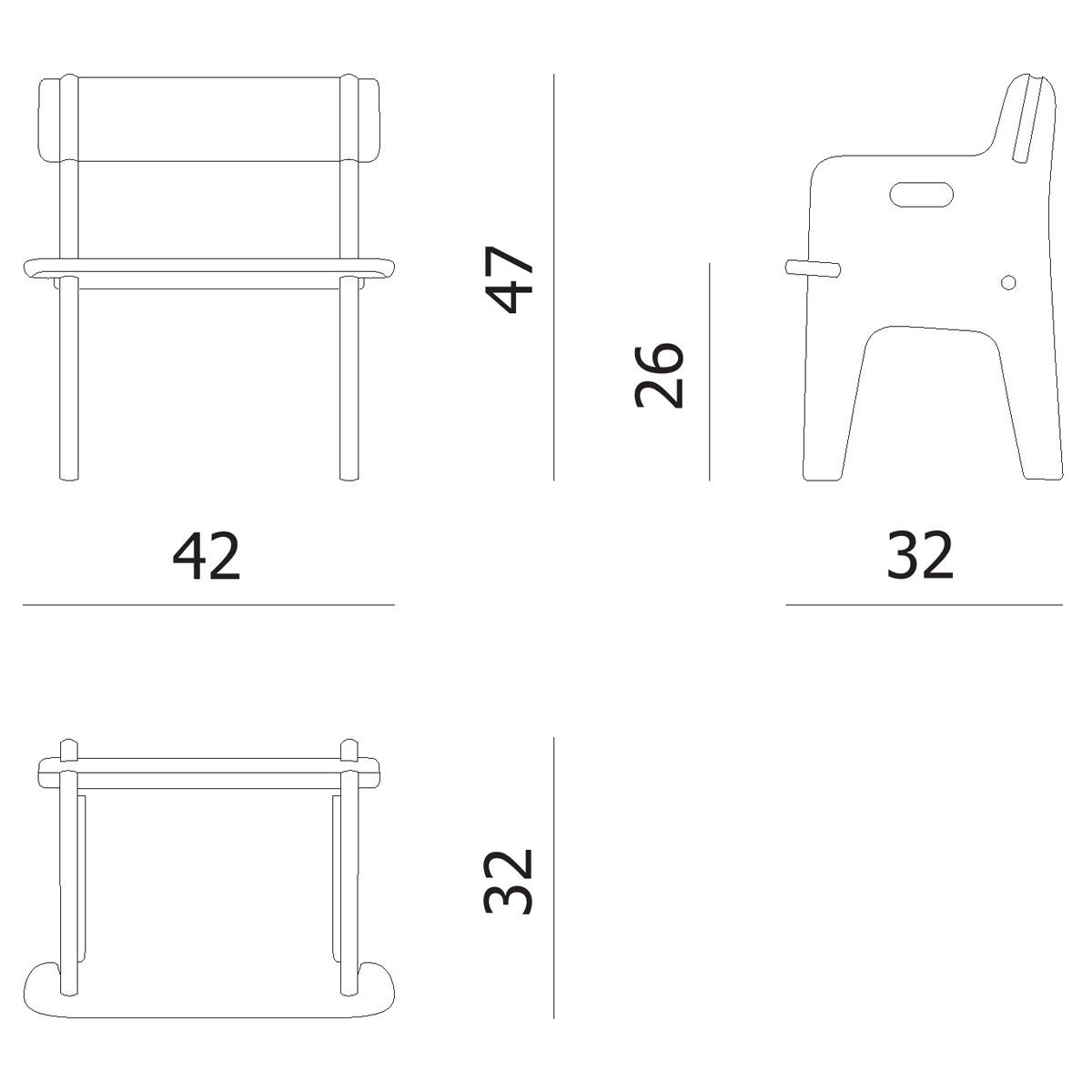Silla CH410 Peter - Carl Hansen Silla CH410 Peter - Carl Hansen