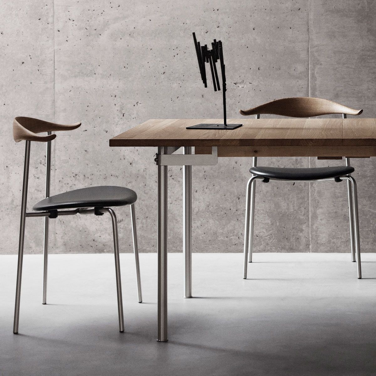 Silla CH88P - Carl Hansen Silla CH88P Piel - Carl Hansen