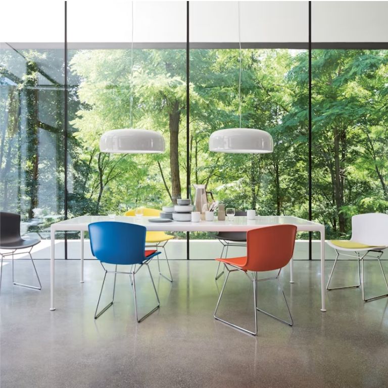 silla bertoia plastic exterior–knoll