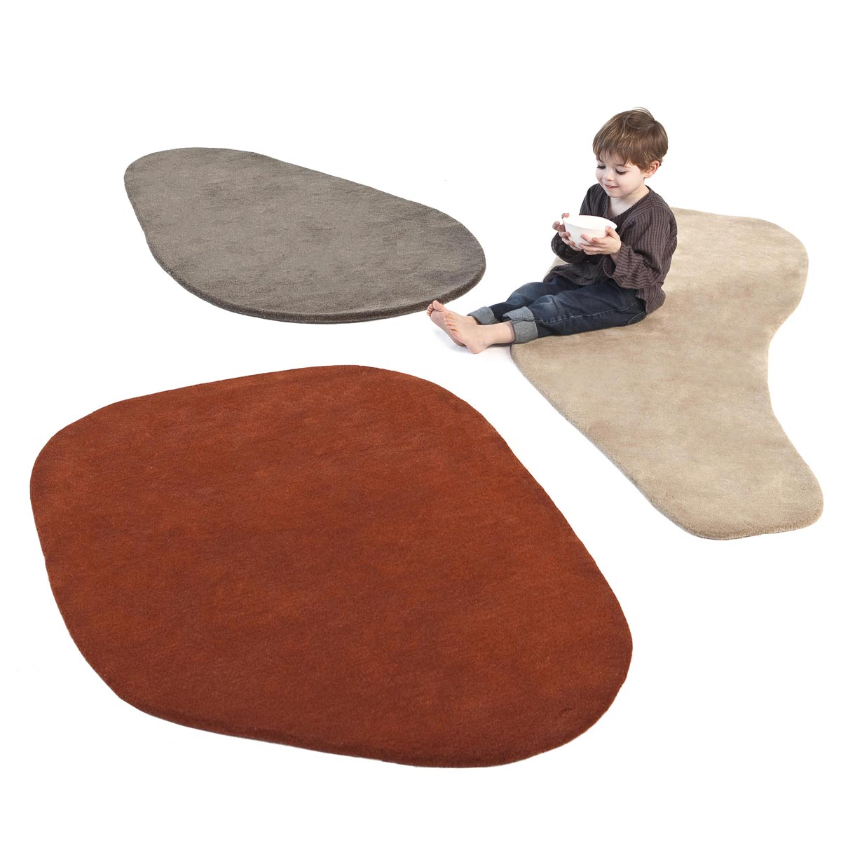 Alfombra Stone Wool - Nanimarquina Alfombra Stone Wool - Nanimarquina