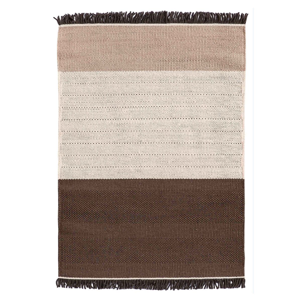 Alfombra Tres Stripes Chocolate - Nanimarquina Alfombra Tres Stripes Chocolate - Nanimarquina