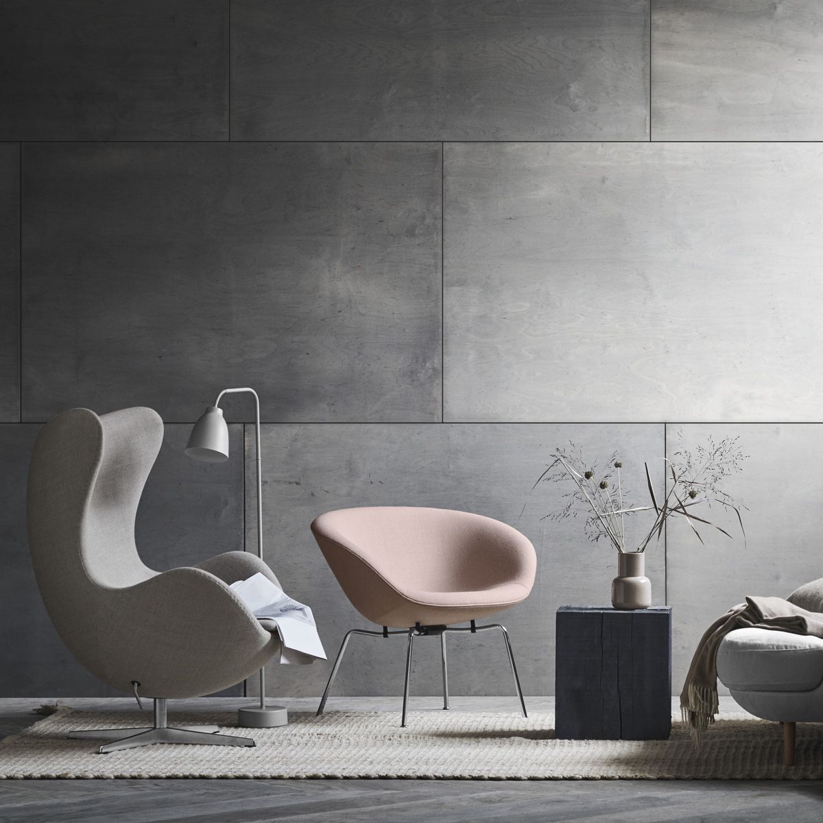 Butaca Huevo Hallingdal - Fritz Hansen