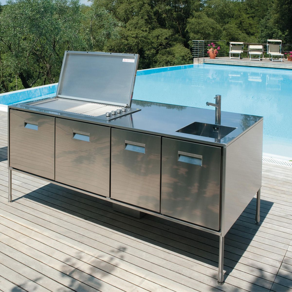 Cocina Artusi Outdoor - Arclinea Cocina Artusi Outdoor - Arclinea