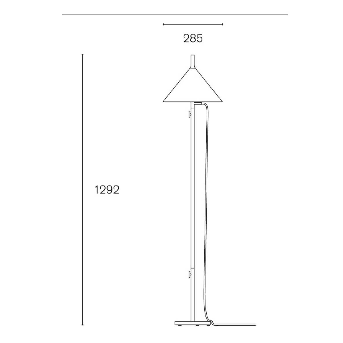Lámpara de pie W132 Nendo - Wästberg