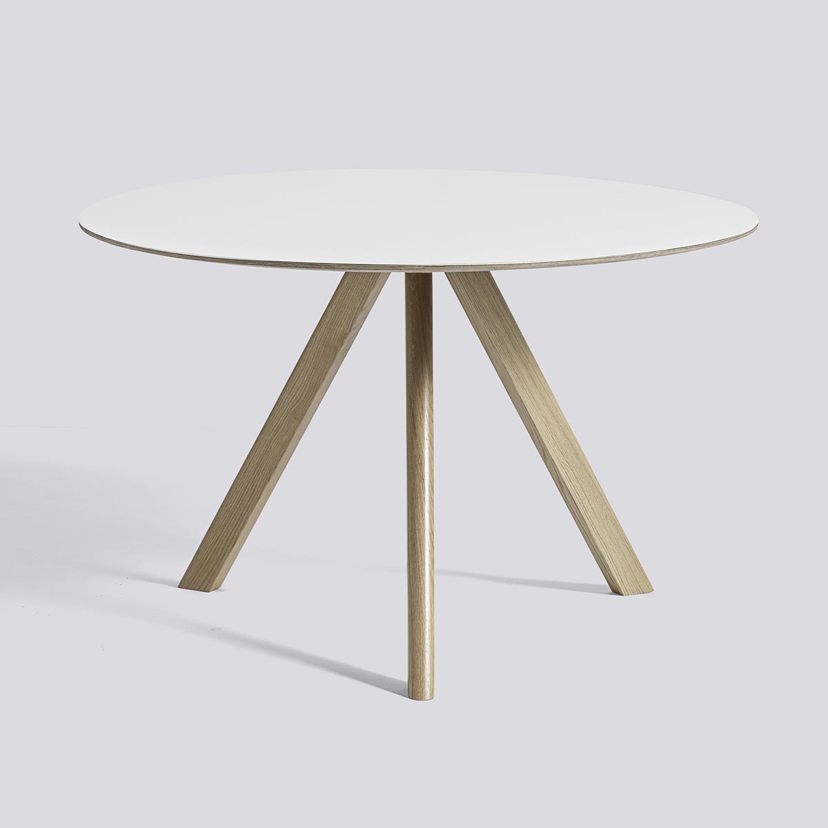 Mesa CPH 20 120 Roble jabón Blanco laminado - HAY Mesa CPH 20 120 Roble jabón Blanco laminado - HAY