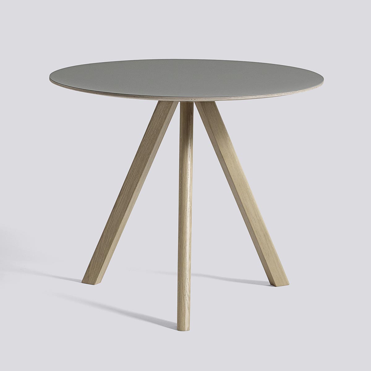 Mesa CPH 20 90 Roble jabón Gris - HAY Mesa CPH 20 90 Roble jabón Gris - HAY