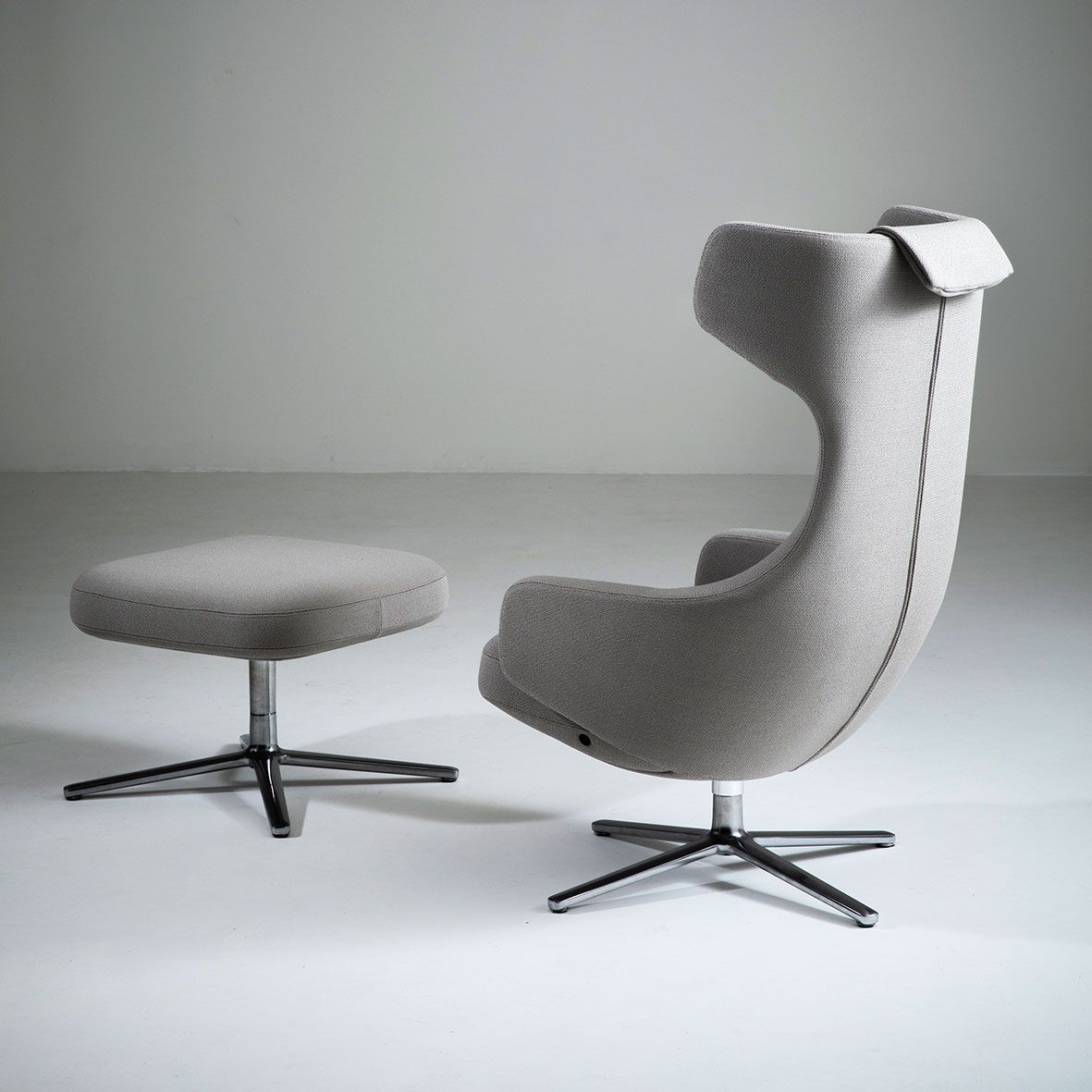 Butaca Grand Repos & Ottoman Credo - Vitra