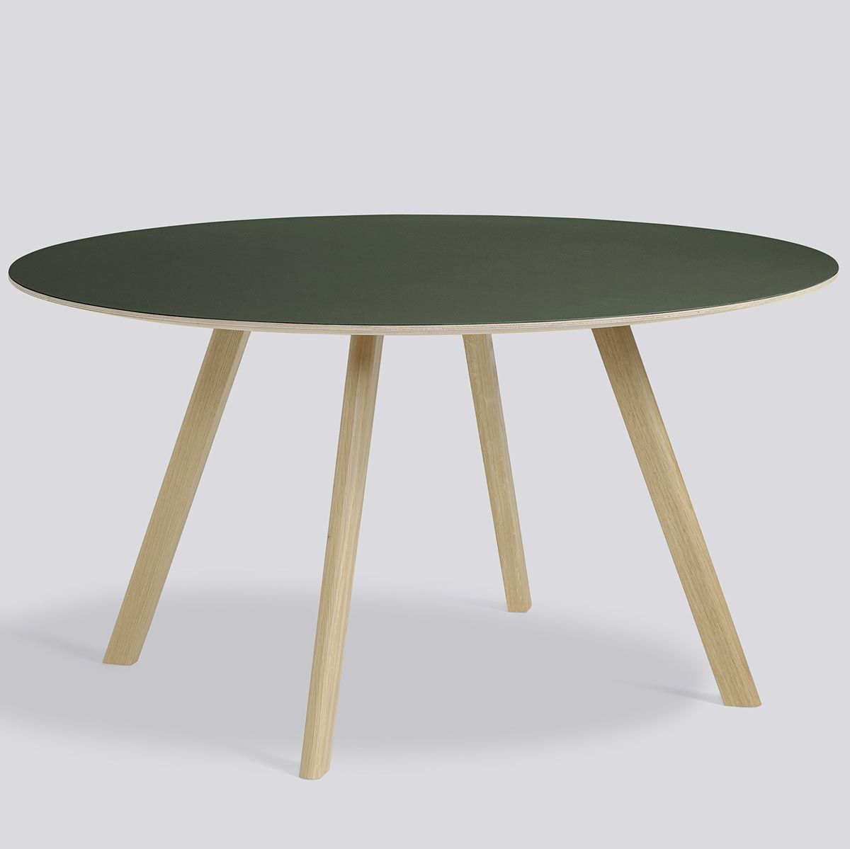Mesa CPH 25 Round Roble lacado Verde - HAY