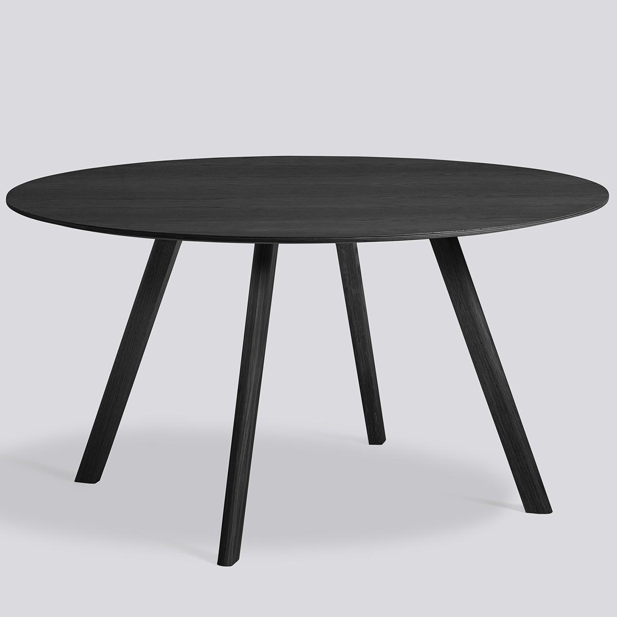 Mesa CPH 25 Round Roble teñido negro - HAY